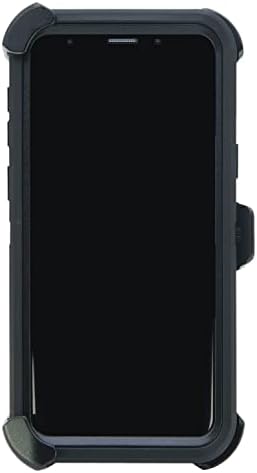 מארז Wallskin עבור Galaxy S9 כבד גוף מלא הגנה על טיפת ציון צבאית הנושאת מחזיק כיסוי | נרתיק לחגורת גברים עם דוכן קליפ -